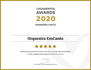 Casamentos Awards 2020 - Orquestra EmCanto