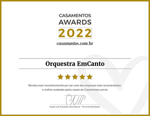 Casamentos Awards 2022 - Orquestra EmCanto